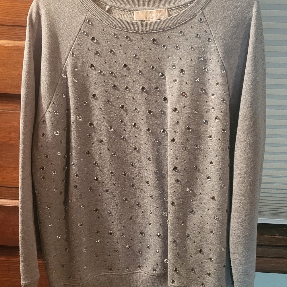 MICHAEL Kors Rhinestone Sweater